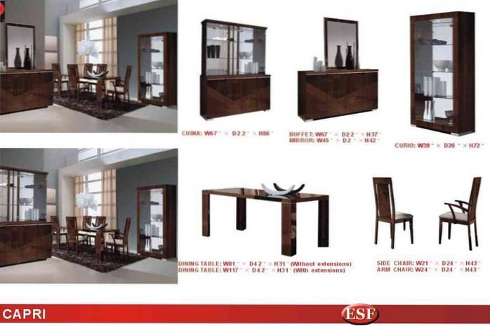 Dining Room Pieces Names Differbetween, Dining Room Furniture Names In English